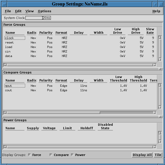 IMS Link Group Settings