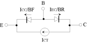 Ebers-Moll transport model